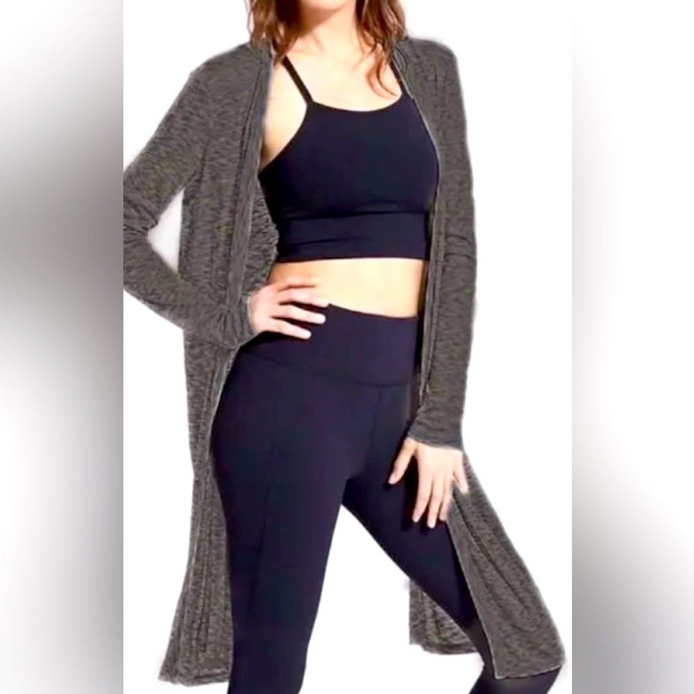 Athleta Camino Wrap Duster W/Split Back M - image 3